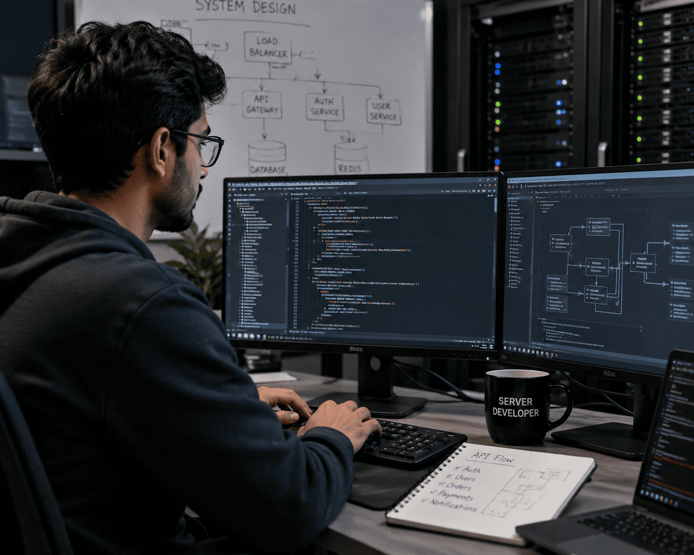Java Developer Intern working at Hisab