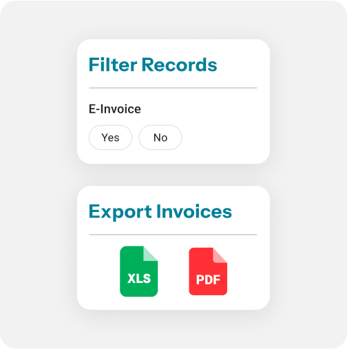 filtering-export